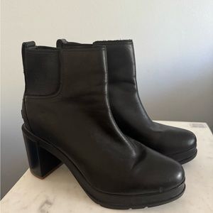SOREL Black/Black Brex Boot Chelsea Women's Shoes : 91/2 B - Medium